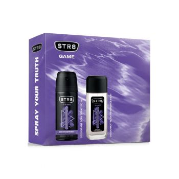Set cadou  GAME: Parfum pentru corp - 85 ml + Deodorant spray pentru corp - 150 ml