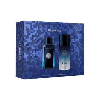 Set cadou  Icon: Apa de toaleta - 100 ml + Deodorant Spray - 150 ml