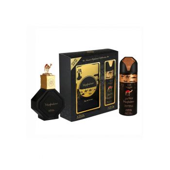 Set  Maghateer - Apa De Parfum - For Men - 100 ml + Deodorant Spray - 100 ml