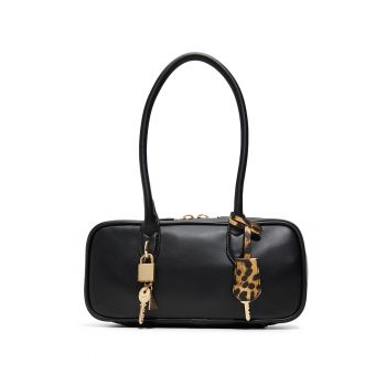 Geanta bowler de piele ecologica cu accesorii detasabile Daystrom