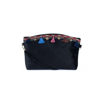 Geanta crossbody cu canafi