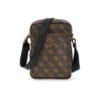 Geanta crossbody cu imprimeu logo Vezzola