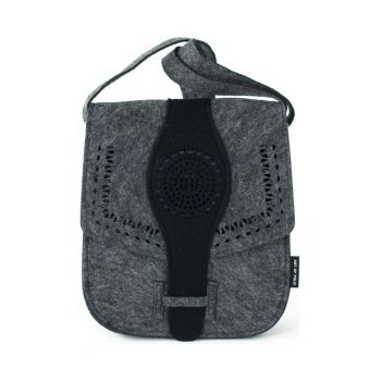 Geanta crossbody cu perforatii
