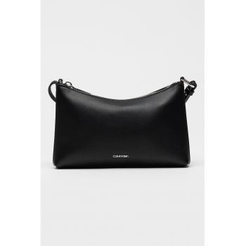 Geanta crossbody de piele ecologica cu fermoar