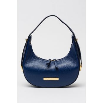 Geanta de piele cu logo