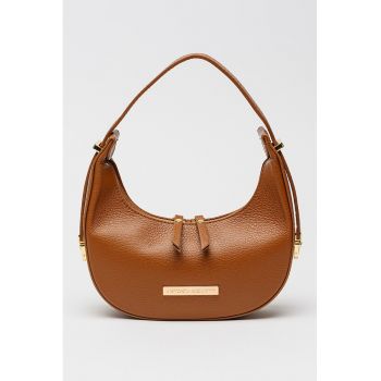 Geanta de piele cu logo