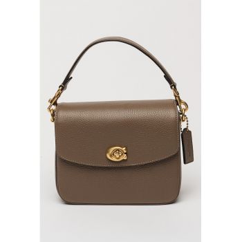 Geanta din piele cu bareta de umar Cassie