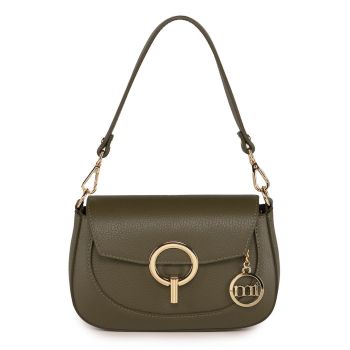 Geanta din piele cu barete detasabile de umar