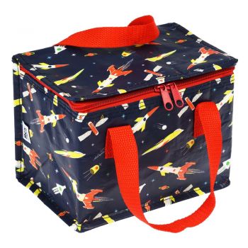Geantă termoizolantă albastru-închis Space Age Rocket – Rex London