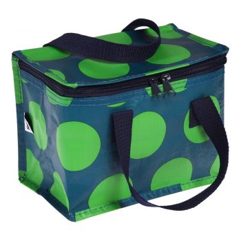 Geantă termoizolantă verde-albastră Spotlight – Rex London