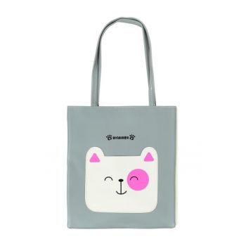 Geanta tote cu imprimeu