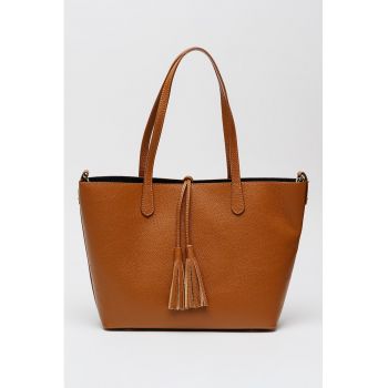 Geanta tote de piele