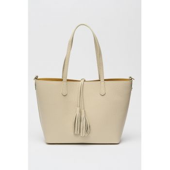 Geanta tote de piele