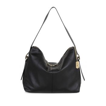 Geanta uni de piele cu bareta de umar