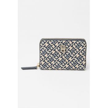 Portofel cu fermoar si monograma Portofel cu fermoar si monograma