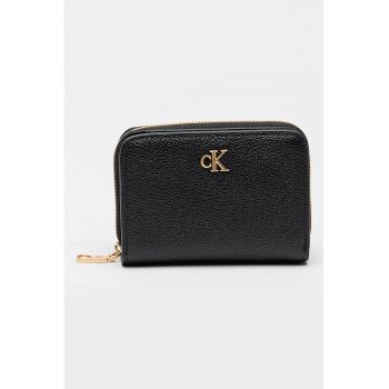 Portofel de piele cu fermoar