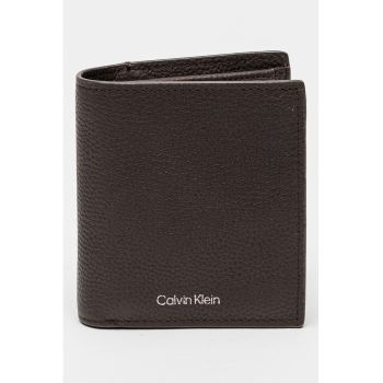 portofel de piele cu logo