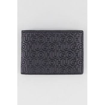 Portofel de piele cu logo