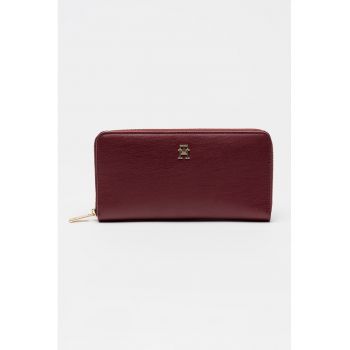 Portofel de piele ecologica cu inchidere cu fermoar Portofel de piele ecologica cu inchidere cu fermoar