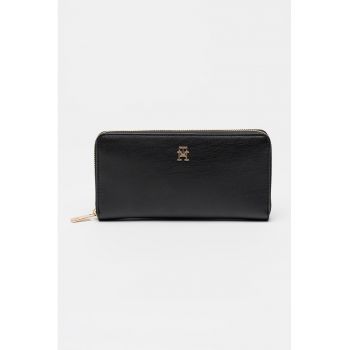 Portofel de piele ecologica cu inchidere cu fermoar Portofel de piele ecologica cu inchidere cu fermoar