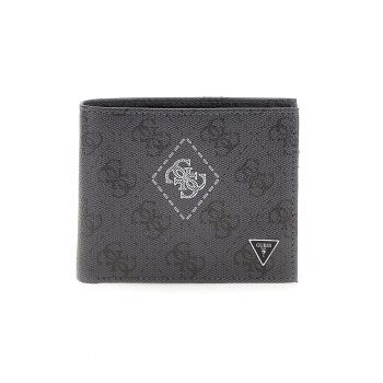 Portofel din piele cu logo