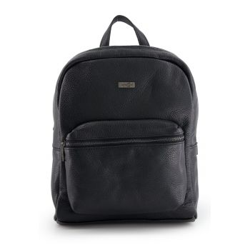 Rucsac dama  piele naturala - 33x27x11cm - 3 buzunare interioare - 1 buzunar exterior