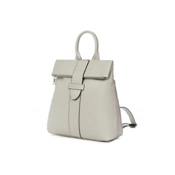 Rucsac din piele naturala Ricardo - Gri