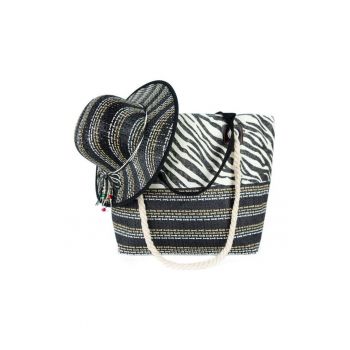 Set de geanta shopper si palarie Tavira