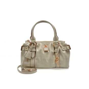 Geanta ALDO alba, ALOSA 100, din piele ecologica