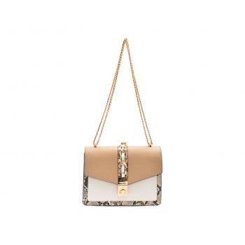 Geanta ALDO alba, ANNONANAA 110, din piele ecologica