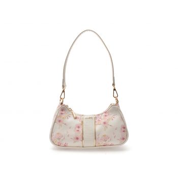 Geanta ALDO alba, BRENDIE 693, din piele ecologica