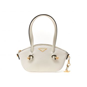 Geanta ALDO alba, ELYSANDE 100, din piele ecologica