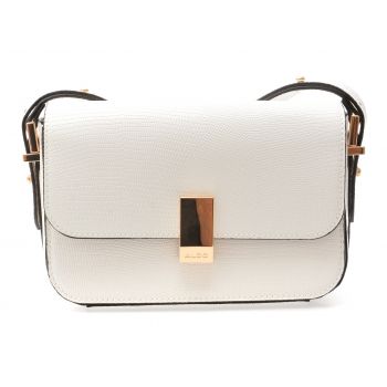 Geanta ALDO alba, ETEINI 100, din piele ecologica