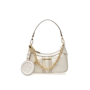 Geanta ALDO alba, GLYDE 100, din piele ecologica