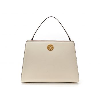 Geanta ALDO alba, GORDANA 100, din piele ecologica