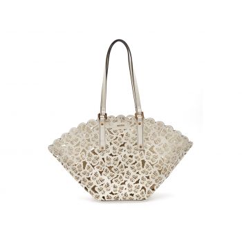 Geanta ALDO alba, JACINTA 100, din piele ecologica