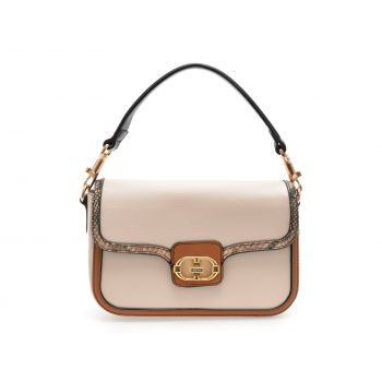 Geanta ALDO alba, LANDENDERIEL 017, din piele eologica