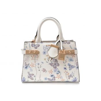 Geanta ALDO alba, LISBON 458, din piele ecologica