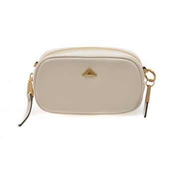 Geanta ALDO alba, MOANAH 168, din piele ecologica