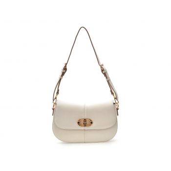 Geanta ALDO alba, RUYANA 100, din piele ecologica