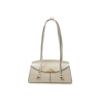 Geanta ALDO alba, SHOULDERSADIE 100, din piele ecologica