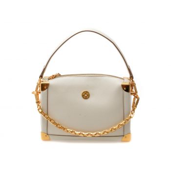 Geanta ALDO alba, VALERIANA 100, din piele ecologica