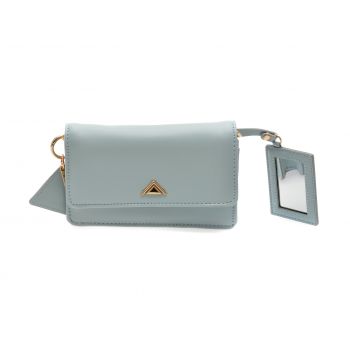 Geanta ALDO albastra, FIT EVERYTHING 400, din piele ecologica