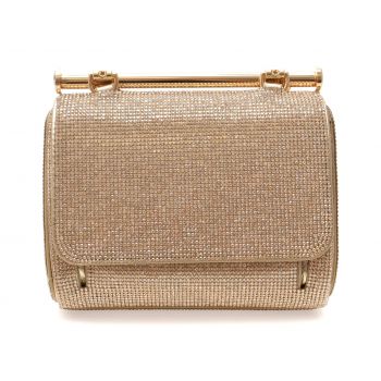 Geanta ALDO aurie, BLING CHIC 714, din piele ecologica