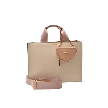 Geanta ALDO bej, MTL72BAG 966, din piele ecologica