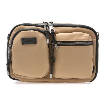 Geanta ALDO bej, RHERIF 234, din material textil