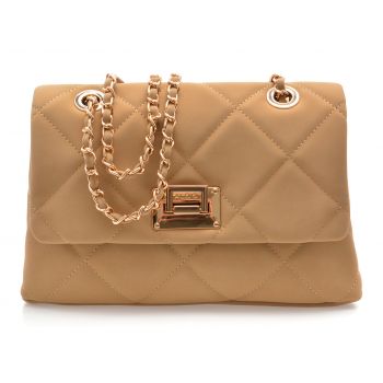 Geanta ALDO bej, SIMKEEE 271, din piele ecologica