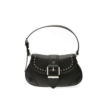 Geanta ALDO neagra, ALEYNA 007, din piele ecologica