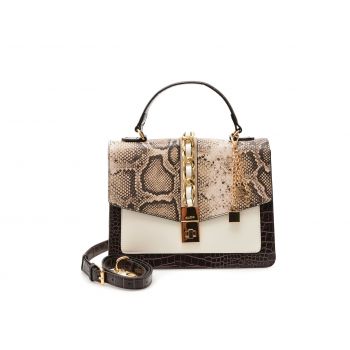 Geanta ALDO neagra, AOILLE 004, din piele ecologica