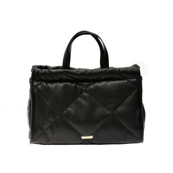 Geanta ALDO neagra, AVERIA 001, din piele ecologica